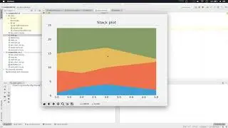 Matplotlib Tutorial for Beginners 5 - Stack plot/ Area Plot using Matplotlib Library