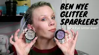 Testing Ben Nye Sparklers Glitters! Best eye glitter ever??!