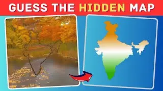 🌍 Guess the Country 🤔 by Illusion 🌏 Hidden Map Illusion Quiz! 🗺️ With Trivia✨