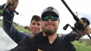 Frog vs Buzzbait challenge with Peric and Lunkerstv