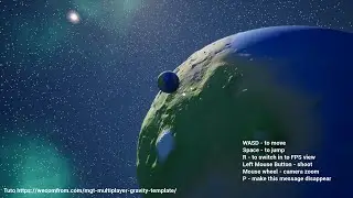 Tuto - Гравитация планет ue4/ue5 - Многопользовательская гравитация для воксельных планет - Интеграция альфа-версии MGT
