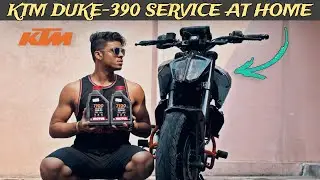 HOW TO SERVICE KTM DUKE/RC-125/200/250/390 AT HOME (D.I.Y)🛠|USEFUL TIPS & TRICKS FOR SERVICING!✅️