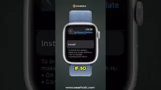 ⌚Как обновить программное обеспечение Apple Watch до последней версии?