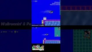 WALLRUNNING AND POPPIN' #ARTIUSgame #sonicthehedgehog #gamedev