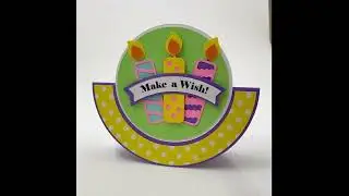 Make A wish Rocker Card