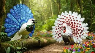 Forbidden Forest Birds 4K: Creatures Beyond Human Reach#4kwildlife #4k #birds #birdsamazone 