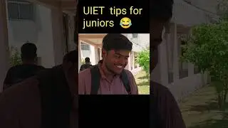 FUNNY TIPS FOR JUNIORS 😂 UIET KANPUR || #csjmuniversitykanpur #shorts