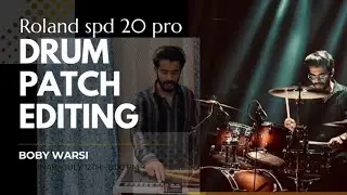 HOW TO MAKE DRUM KIT PATCH || ROLAND SPD 20 PRO || DRUM PATCH EDITING || BEST DRUM KIT LIVE SHOW ||