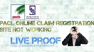 PACL REFUND ONLINE APPLLICATION PROBLEM LIVE PROOF