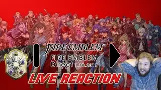 FIRE EMBLEM NINTENDO DIRECT LIVE REACTION! FIRE EMBLEM ECHOES, SWITCH, AND HEROES!