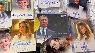Revealing My James Bond Autograph Card Collection
