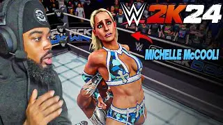 I Put 6 *NEW* SUPERSTARS IN A GAUNTLET MATCH! | WWE 2K24