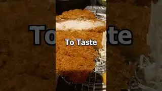 Asian & Expensive Tonkatsu