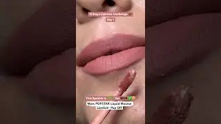 Mars POPSTAR Liquid Mousse Lipstick- Pop Off 😍 #shortsfeed #reachedmars #marscosmetics #lipstick
