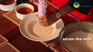 How to make a good peanut & rice milk vegan yoghurt / curds | SHARAN
