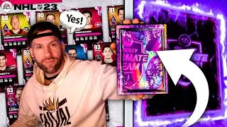 Huge 93+ OVR Purple Pull! Opening The BEST PACK In The Game, ULTIMATE CHOICE PACK | NHL23 HUT
