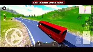 Bus Simulator Extreme Road Gameplay| Bus Driving Game| Volvo Bus Game| Mountain Bus Game| Games