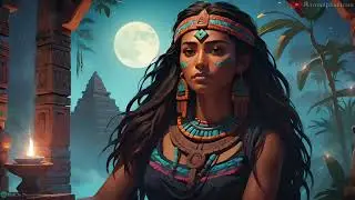 Fantasy Aztec Flute Relaxing Music | Ambient Deep Sleep Meditation Music | Calm Nature Ambience