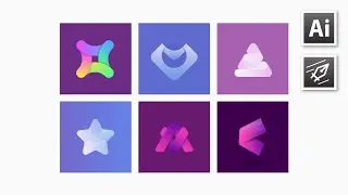 Adobe Illustrator Logo Speed Art