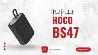 Hoco BS47 Wireless Speaker || Unboxing Video