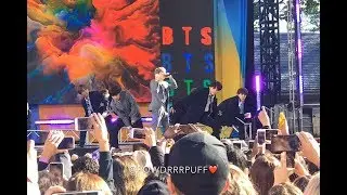190515 - Boy With Luv - BTS 방탄소년단 - GMA Summer Concert Series - HD FANCAM
