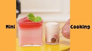 Easy Making Miniature Strawberry Dessert