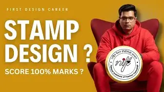 DAY 4 : Postal Stamp Design : Free NIFT Live Online Zoom Class - NIFT Exam Preparation