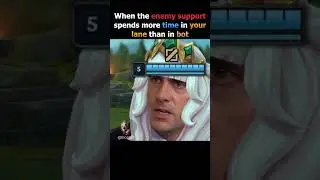 Meanwhile my Support doesn't even know Mid Exists #leagueoflegends #leagueoflegendsmemes #lolmemes