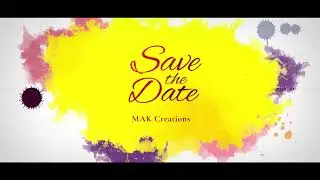 Colourful Wedding invitation video | video invitation | invitation | Project 2