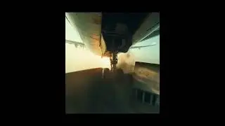 AI flight crash front landing gear footage #airindiacrash #airindia #flights #flightaccident