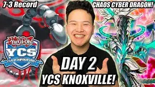 Yu-Gi-Oh! TEAMSAMURAIX1, ДЕНЬ 2, YCS KNOXVILLE: ПРОФИЛЬ КОЛОДЫ CHAOS CYBER DRAGON 2019! РЕЗУЛЬТАТ...