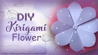 How to make origami flower easy