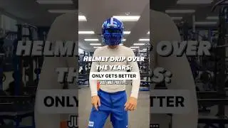 THE LAST ONE IS BEST 🤝 #sports #athlete #football #collegefootball #helmets #drip #custom #nfl