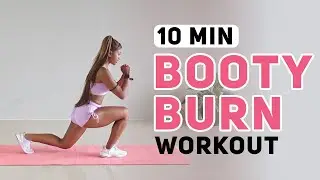 Booty Burn Home Workout l Set Your booty on Fire l No Equipment