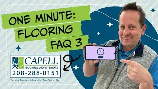 Flooring Minute with Capell Flooring - Episode 3⏱️How often do I need to finish my hardwood floors?