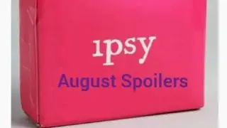 Ipsy Glam Bag Plus August Spoilers 1-3