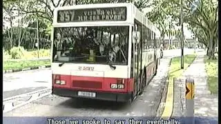 SMRT Bus 857 driver dozed off - 25Oct2011