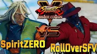 SFV/SF5 AE ☆  SpiritZERO (Zeku) VS  RollOverSFV (G)  Street fighter V Arcade edition