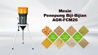 Mesin Penepung Biji-Bijian AGR-FCM26 | 5 Saringan, Kapasitas Besar
