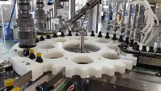 AUTO FILLINE & CAPPING MACHINE WITH INDEXING TABLE