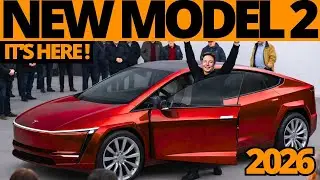 Оно здесь! Новый Tesla Model 2 Senior с алюминиево-ионным аккумулятором, который прослужит 30 лет...