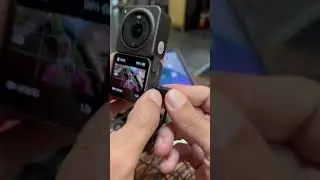 Экшен камера DJI Action 2 Подключение USB-C микрофона
