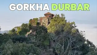 French Man at Historic Gorkha Durbar! 🇳🇵🛕