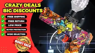 3.7v electric gel ball toy gun Summer outdoor parent-child team interaction Multiple skin options