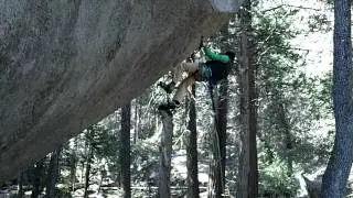 Aid Climbing - Le Conte Boulder / Korr Roof Training Ladder