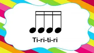 Ritmograma 4 semicorxeres - (Ti-ri-ti-ri)