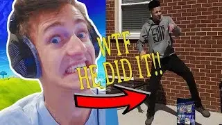 NINJA REACTS TO MYTH DANCING Fortnite Best Moments & Fails
