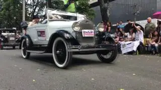 Flower Festival Classic Car Parade in Medellin