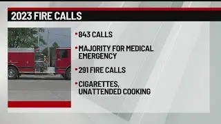 Nevada Fire Department responded to record number of calls in 2023