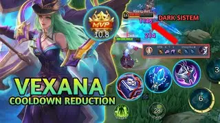 VEXANA COOLDOWN REDUCTION BUILD AUTO MVP!!! | VEXANA BEST BUILD 2024 | MOBILE LEGENDS